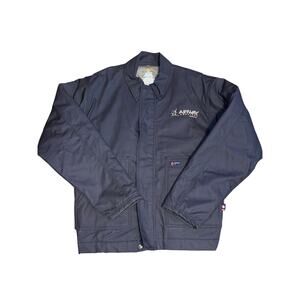 Lapco FR Jacket with Windshield Technology | Navy Medium
